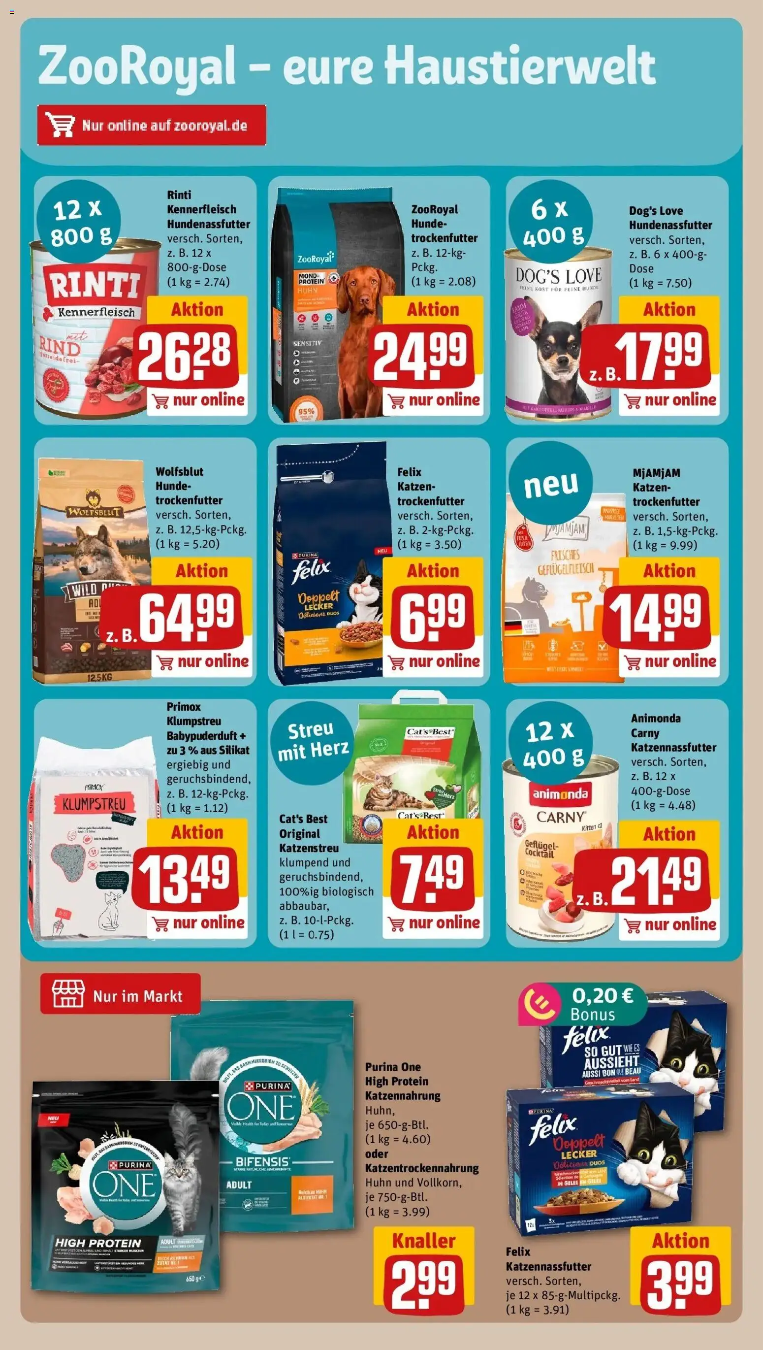 REWE Prospekt ab 05.10.2026 zum Blättern » Angebote | Seite: 30 | Produkte: Purina one
