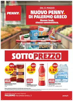 Anteprima del volantino PENNY volantino Nuova Apertura Palermo valido a partire dal 21.05.2026