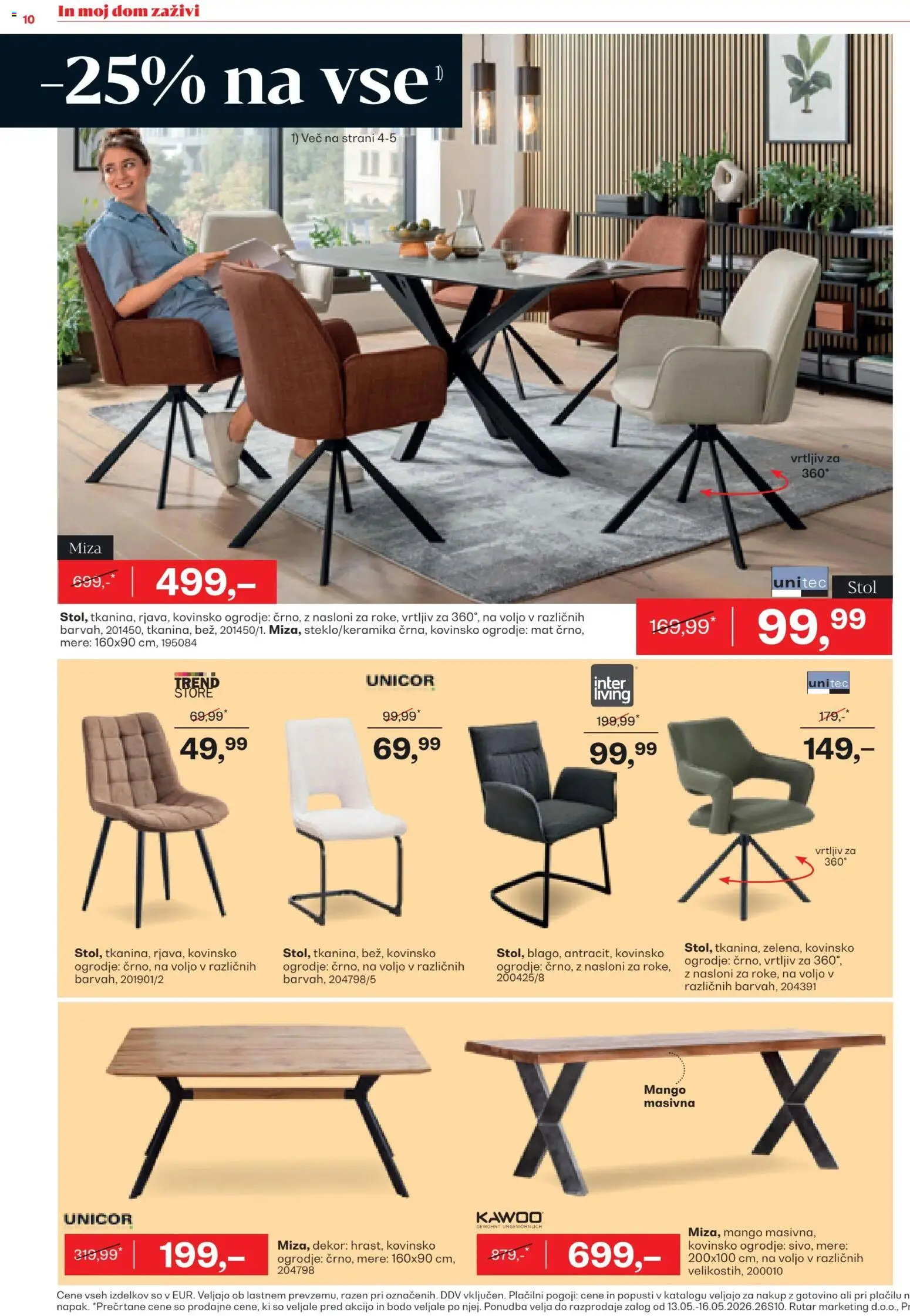 Novi Rutar katalog ponudbe – veljaven od 13.05.2026 | Stran: 10
