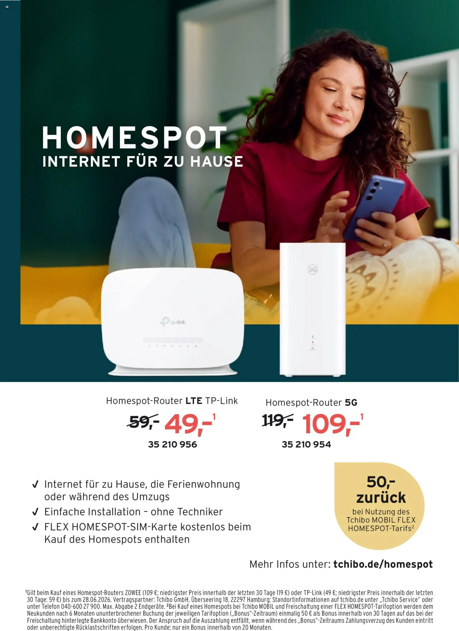 Prospekt Tchibo Cool bleiben – gültig ab 17.06.2026 | Seite: 37 | Produkte: Telefon