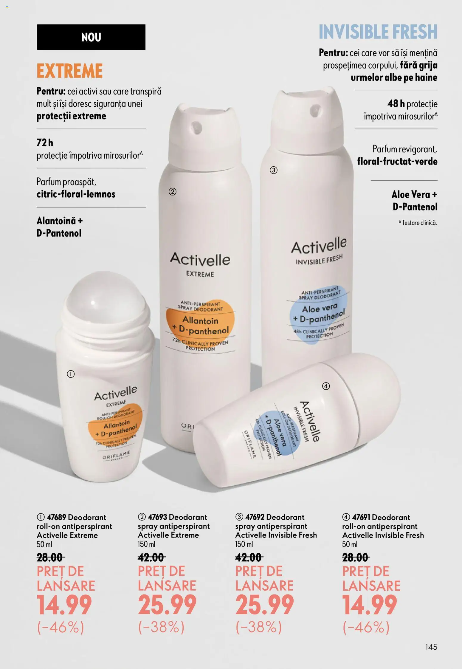 Noul catalog Oriflame – valabil de la 17.06.2026 | Pagină: 145
