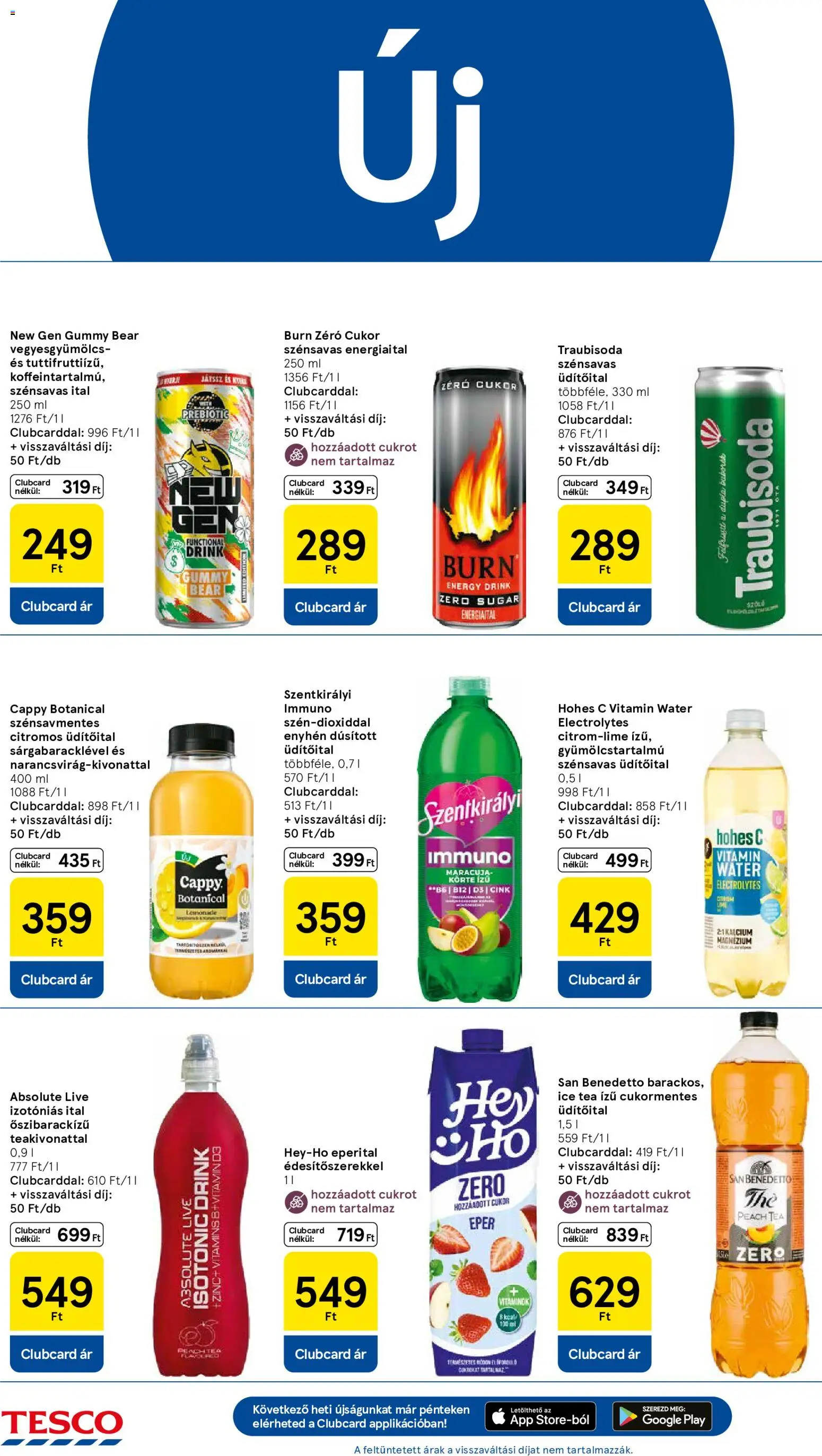 Tesco akciós ujság - amely érvényes a következő dátumtól: 2026.07.09. | Oldal: 22