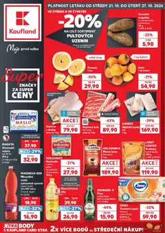 Náhled letáku Kaufland leták - Ostrava od 21.10.2026