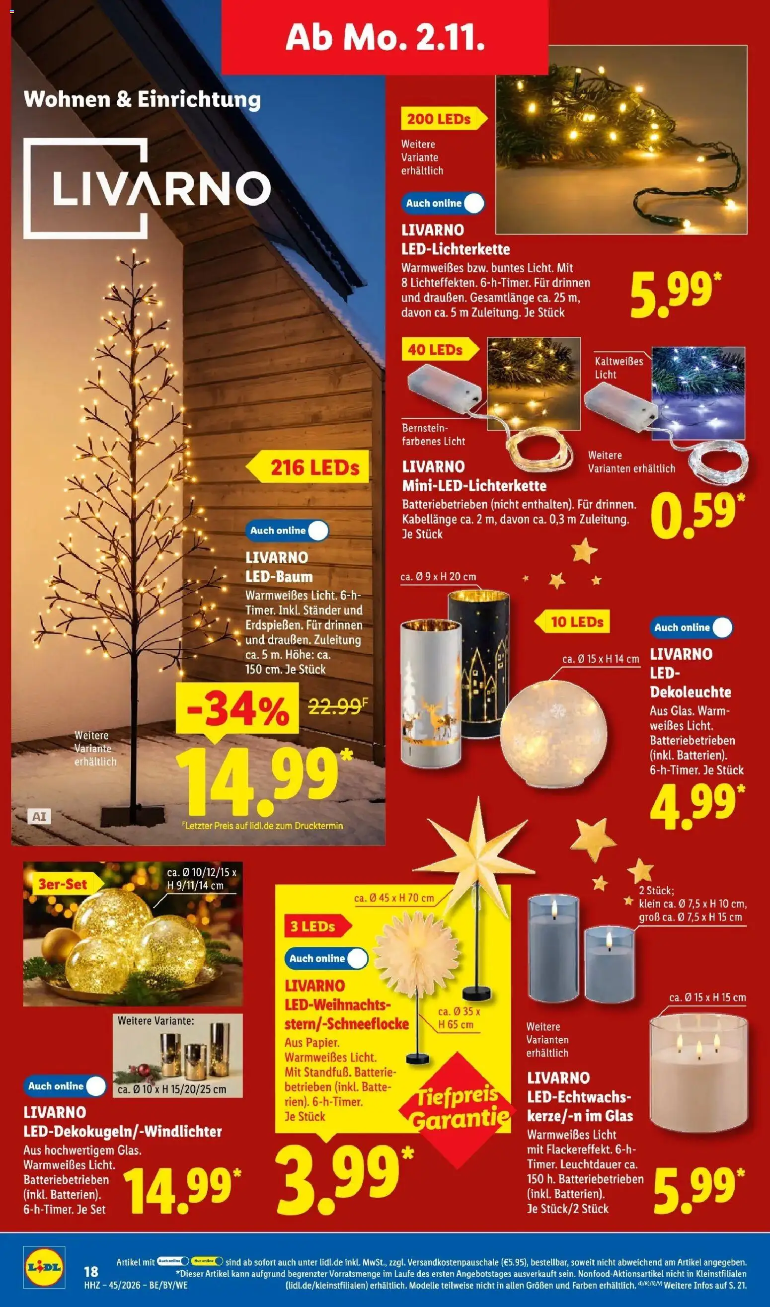 Lidl Prospekt Saarbrücken (ab 02.11.2026) zum Blättern » Angebote | Seite: 34