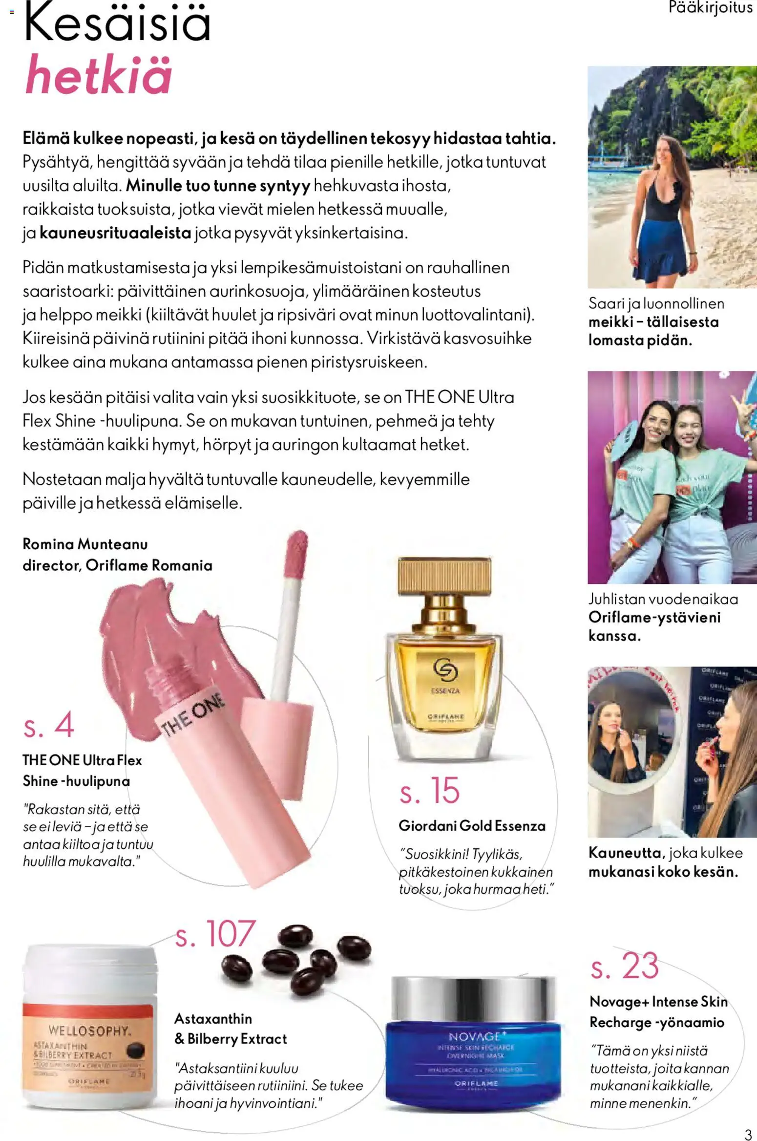 Oriflame - Esite 10 – voimassa 15/07/2026 alkaen | Sivu: 3