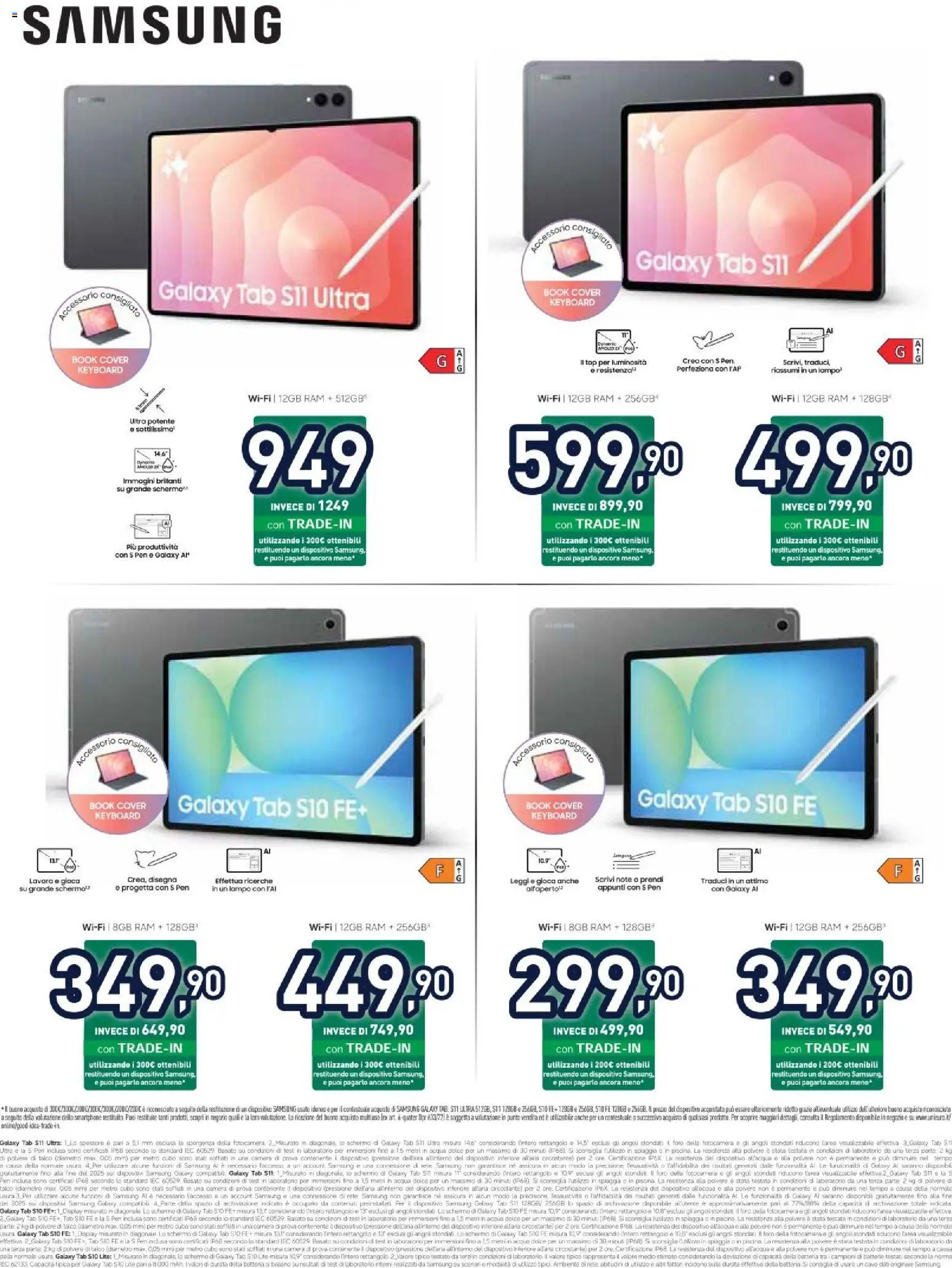 Volantino Unieuro del 17/07/2026 | Pagina: 34