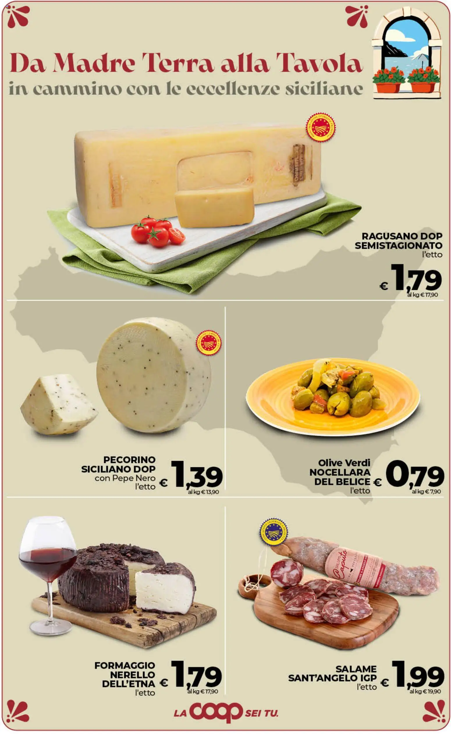 Volantino COOP del 19.05.2026 | Pagina: 7 | Prodotti: Salame, Pepe, Pecorino, Terra