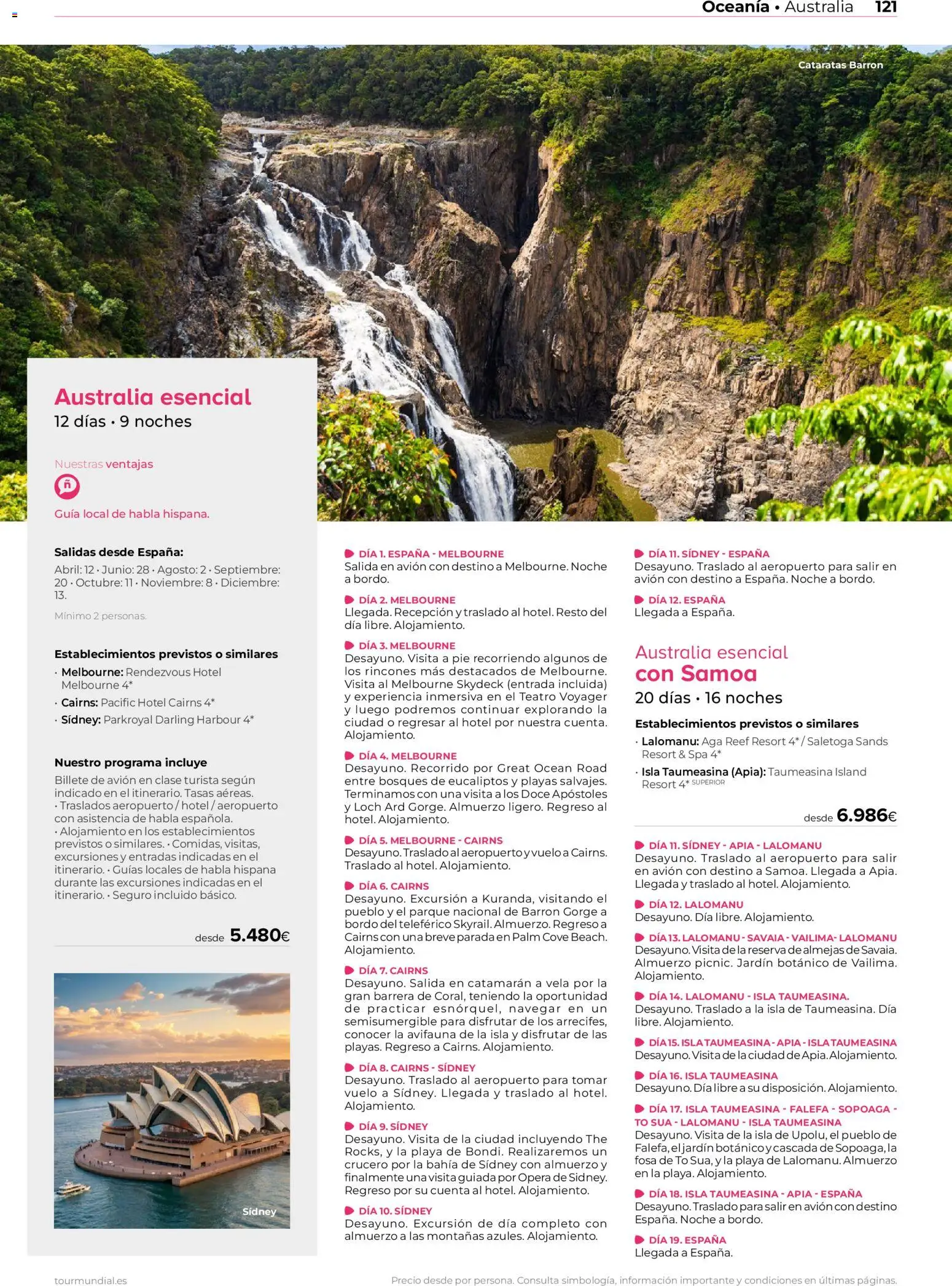 Viajes El Corte Inglés Asia y Oceanía │ válido desde el 01/01/2026 | Página: 121 | Productos: Vela