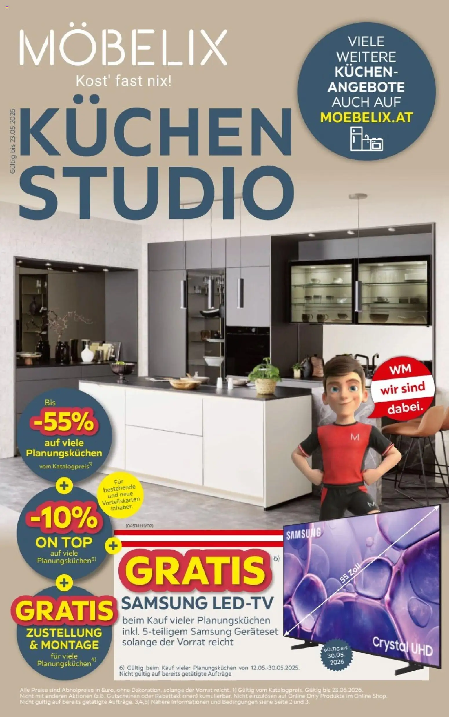 Möbelix Küchen Studio gültig ab 12.05.2025 | Seite: 1 | Produkte: Samsung