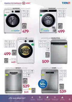 Vista previa Tien 21 folleto válido desde el 01/07/2026 | Página: 13 | Productos: Lavadora, Lavavajillas, Bandeja, Cesta