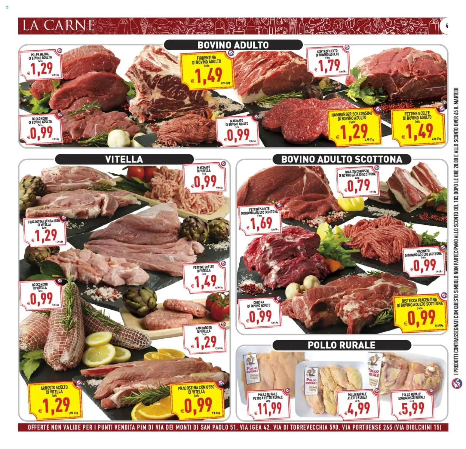 Volantino PIM Supermercati del 10/07/2026 | Pagina: 4