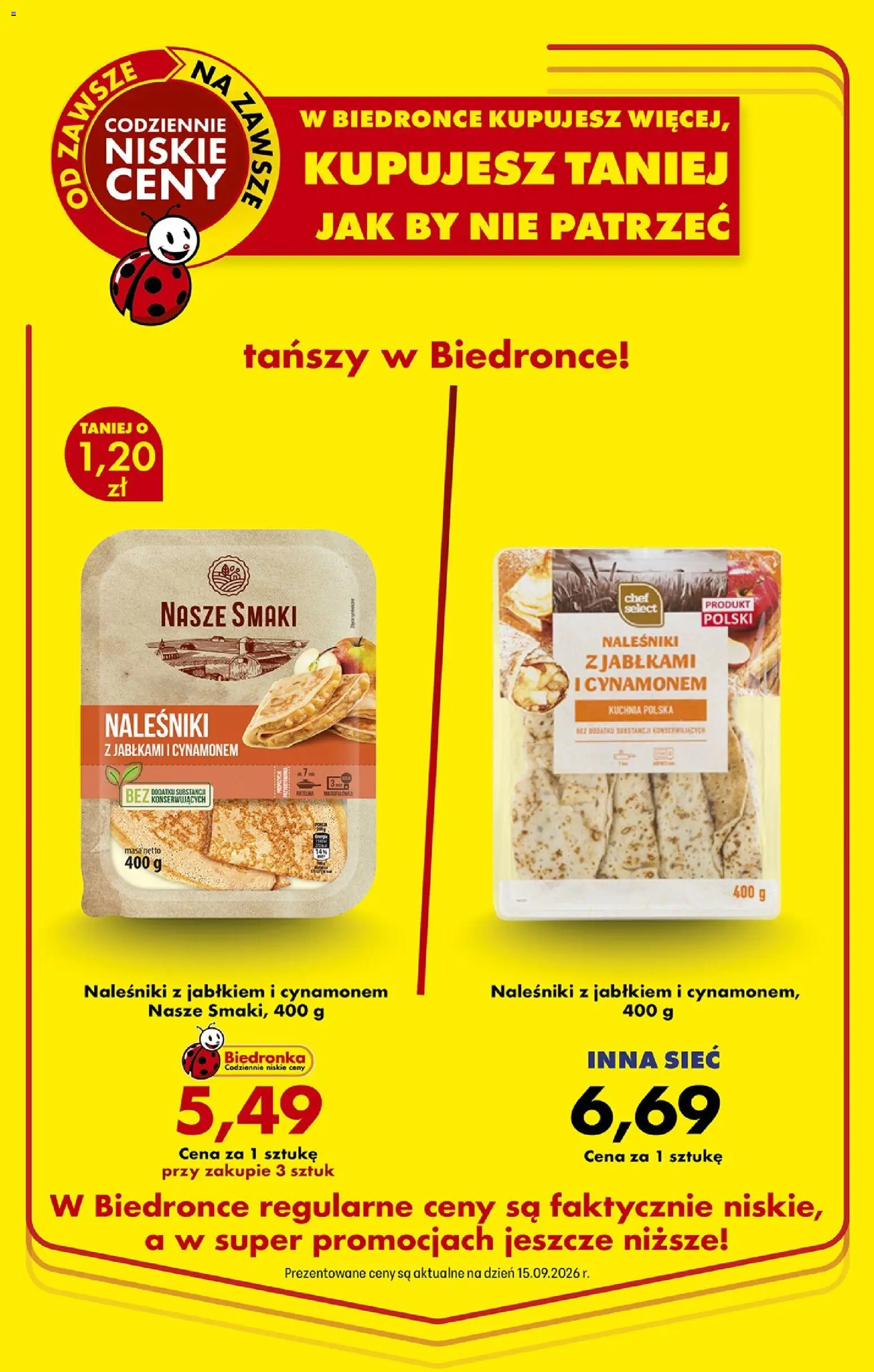 Biedronka Polsko leták - Codziennie niskie ceny od 17.09.2026 | Strana: 5