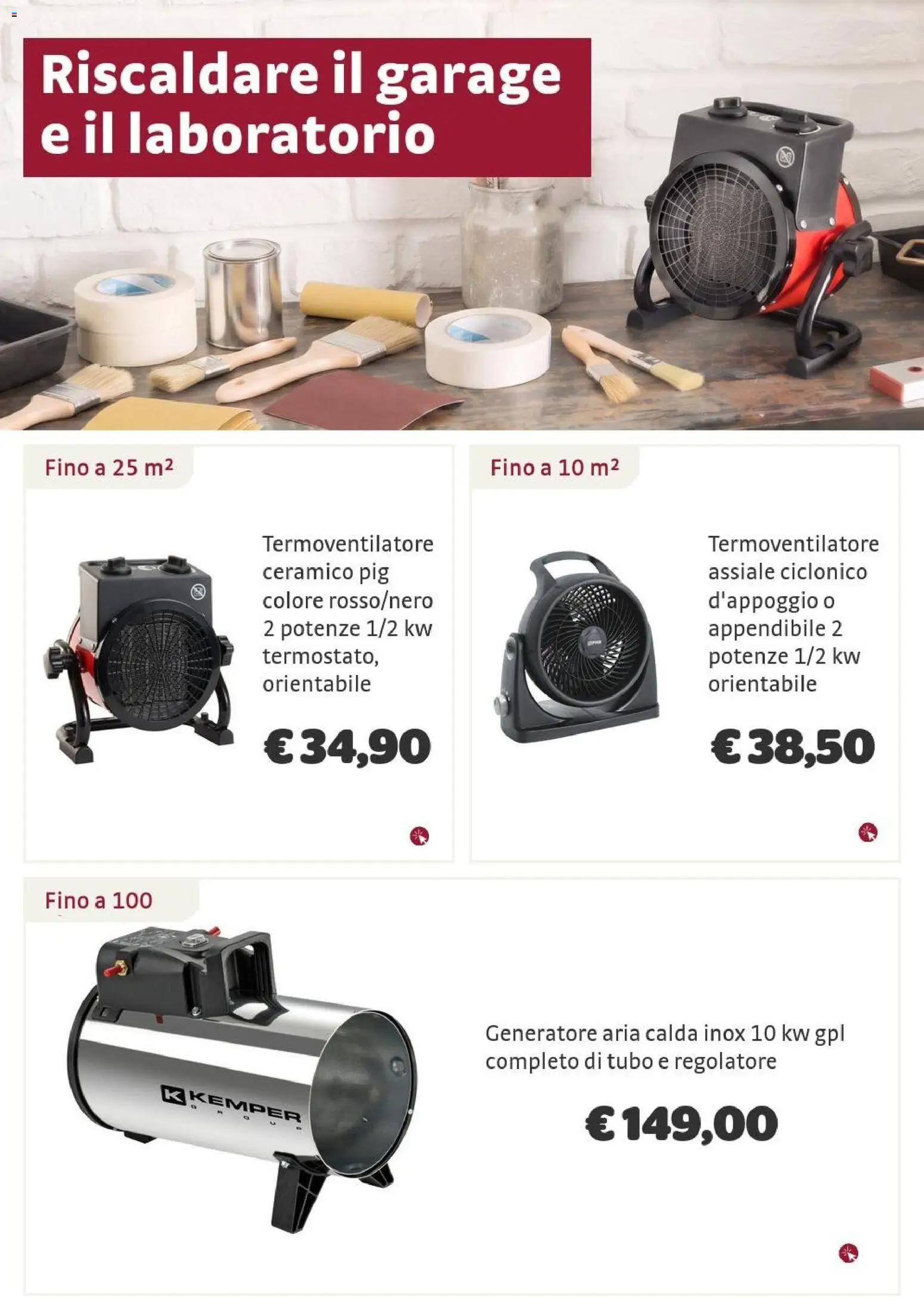 Volantino Brico Center del 13/10/2026 | Pagina: 16 | Prodotti: Tubo, Generatore