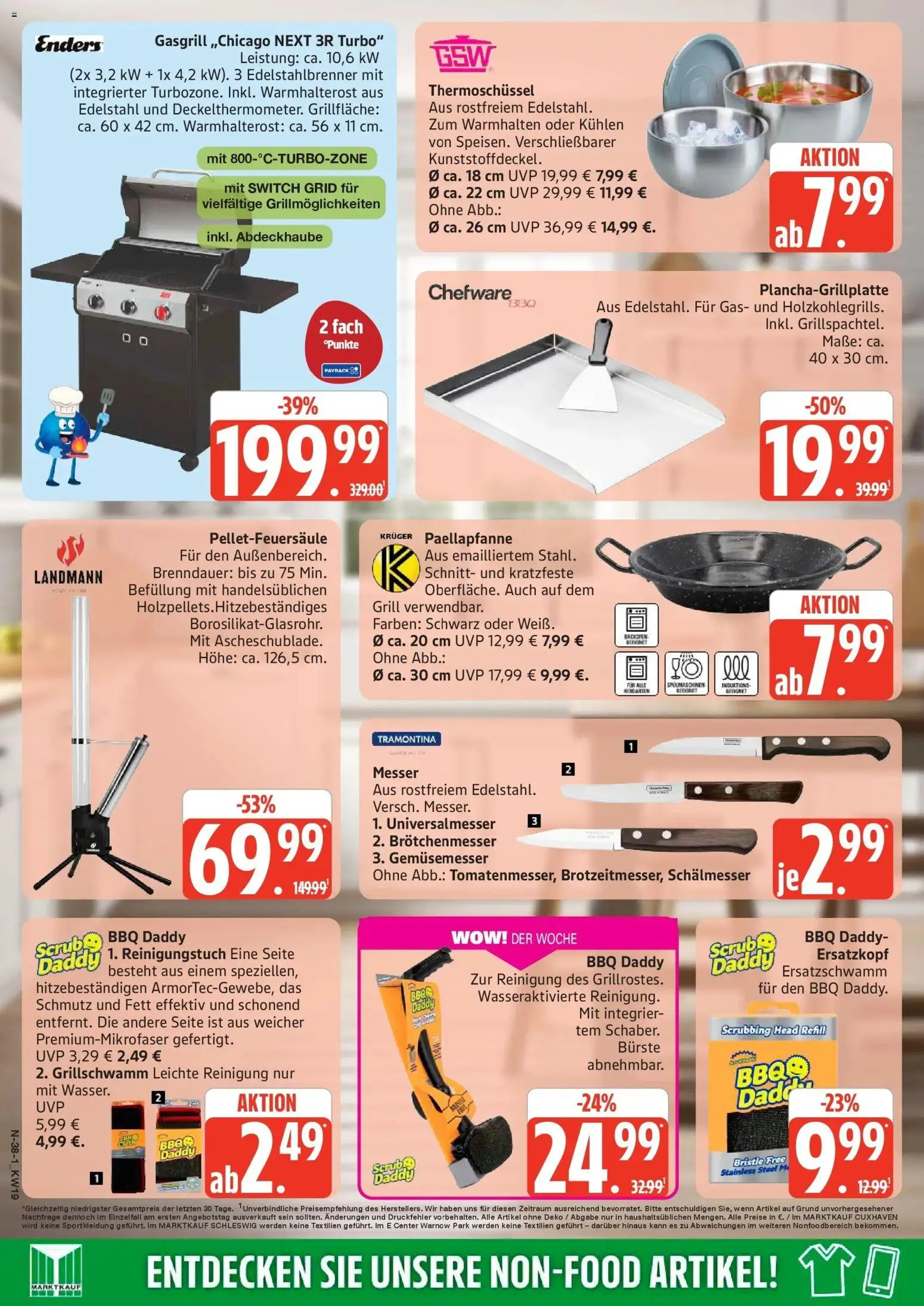 Marktkauf Prospekt Schleswig	 – gültig ab 04.05.2026 | Seite: 42 | Produkte: Grill, Bürste