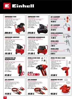 Anteprima del volantino Volantino Einhell	 valido a partire dal 02.02.2026 | Pagina: 26 | Prodotti: Compressore, Olio, Batterie, Caricabatterie