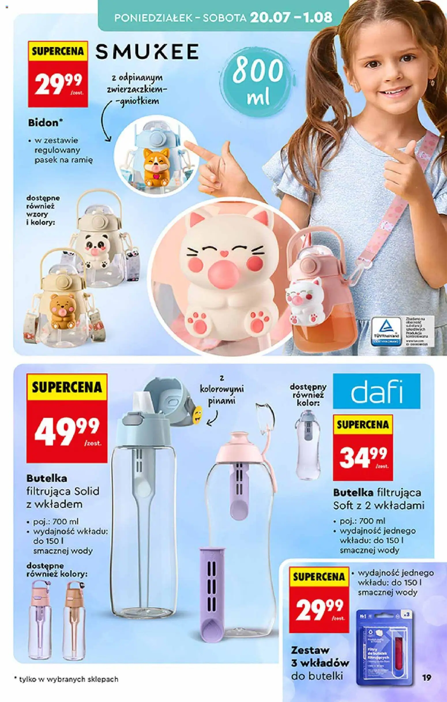 Biedronka Polsko leták - Hity i inspiracje od 20.07.2026 | Strana: 19