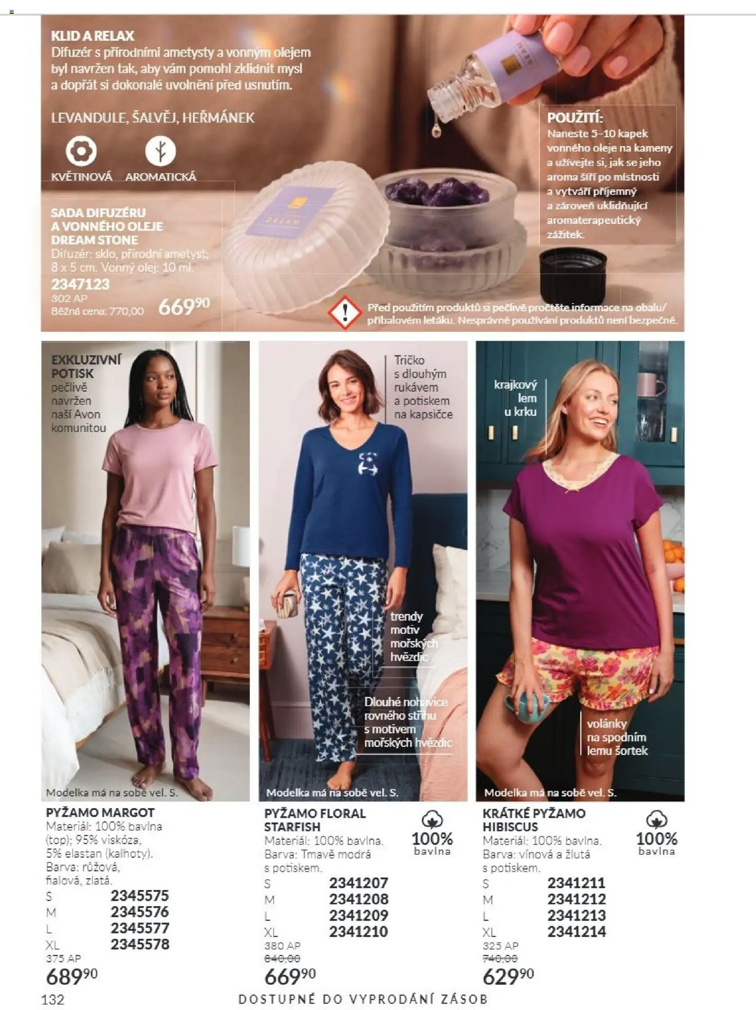 Avon Katalog 10/2026 od 01.10.2026 | Strana: 132 | Produkty: Oleje, Tričko, Difuzér, Olej