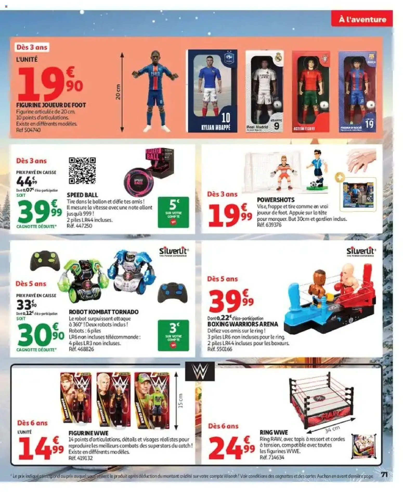 {H1} | Page: 71 | Produits: Figurine, Ballon, Télécommande, Piles
