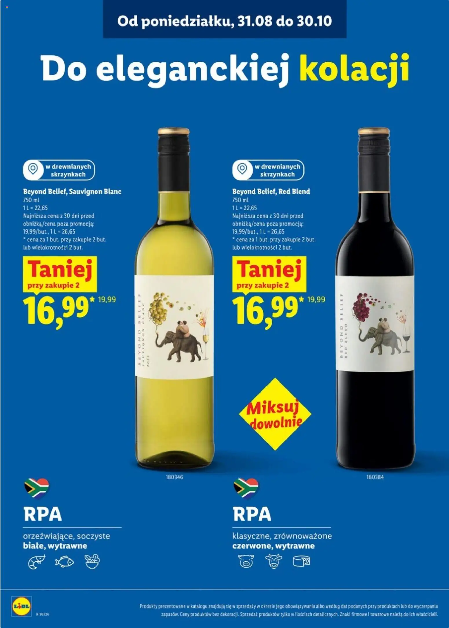 Lidl Katalog karta win od 31.08.2026 | Strona: 11 | Produkty: Sauvignon Blanc