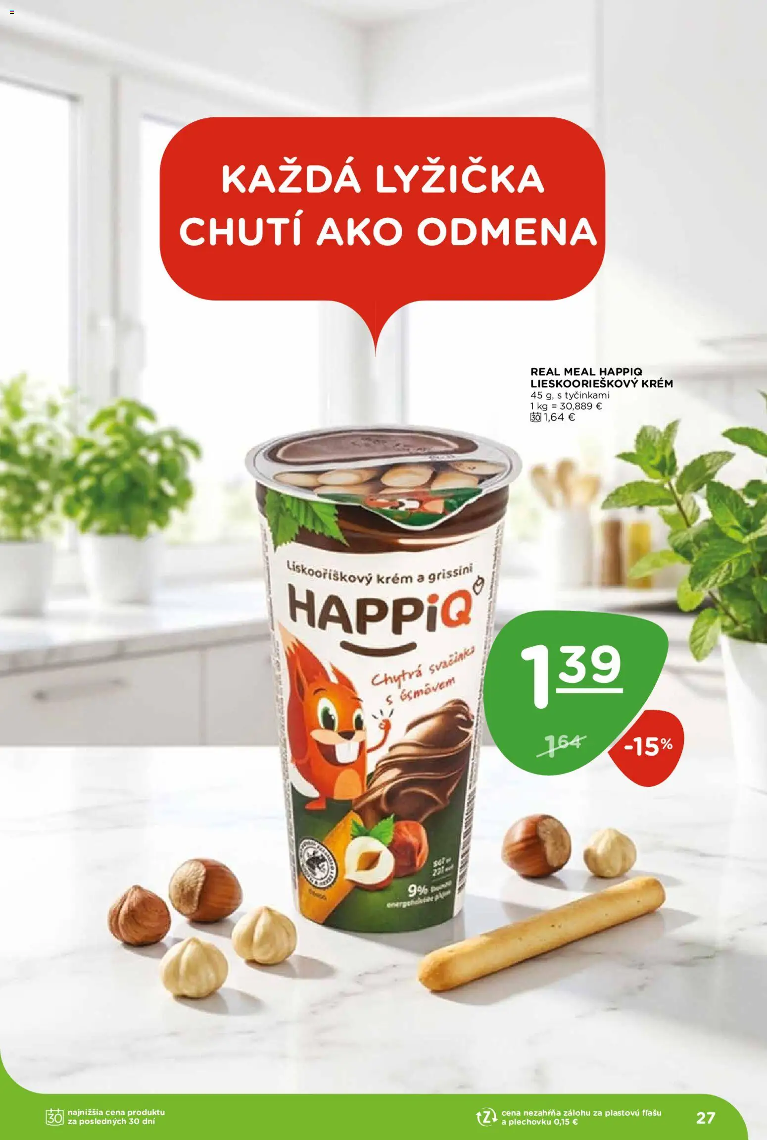 Nové Terno akcie – leták je platný od 13.08.2026 | Strana: 27 | Produkty: Krém