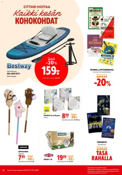 K-Citymarket-mainoslehti voimassa 17.06.2026 alkaen | Sivu: 18 | Tuotteet: Keppihevonen