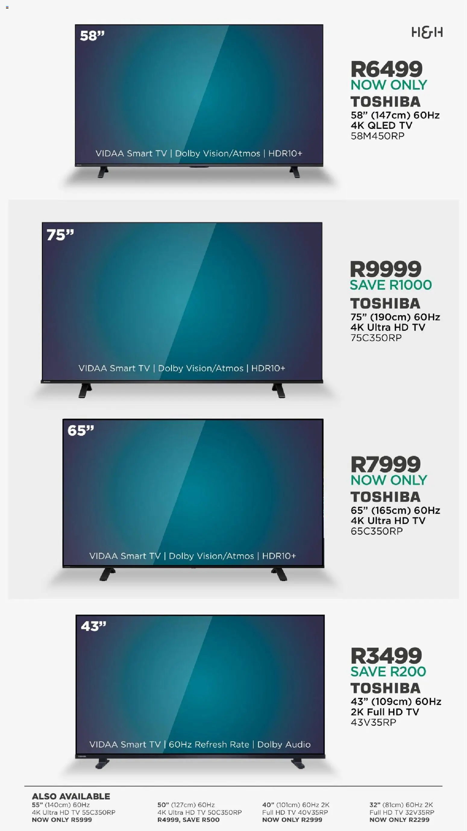 New House and Home catalogue – valid from 21/09/2026 | Page: 31 | Products: Audio, TV