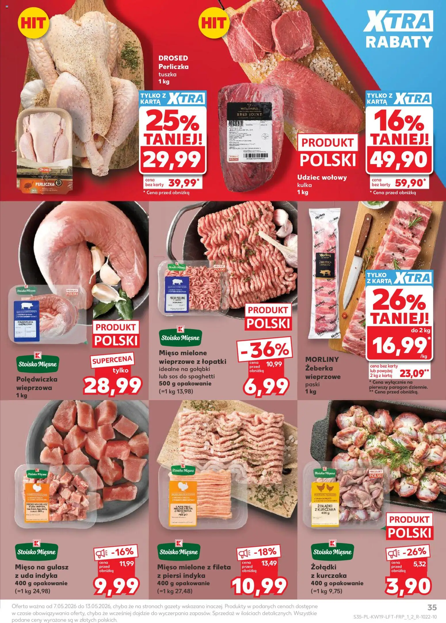 Kaufland Polsko leták od 07.05.2026 | Strana: 35 | Produkty: Karty