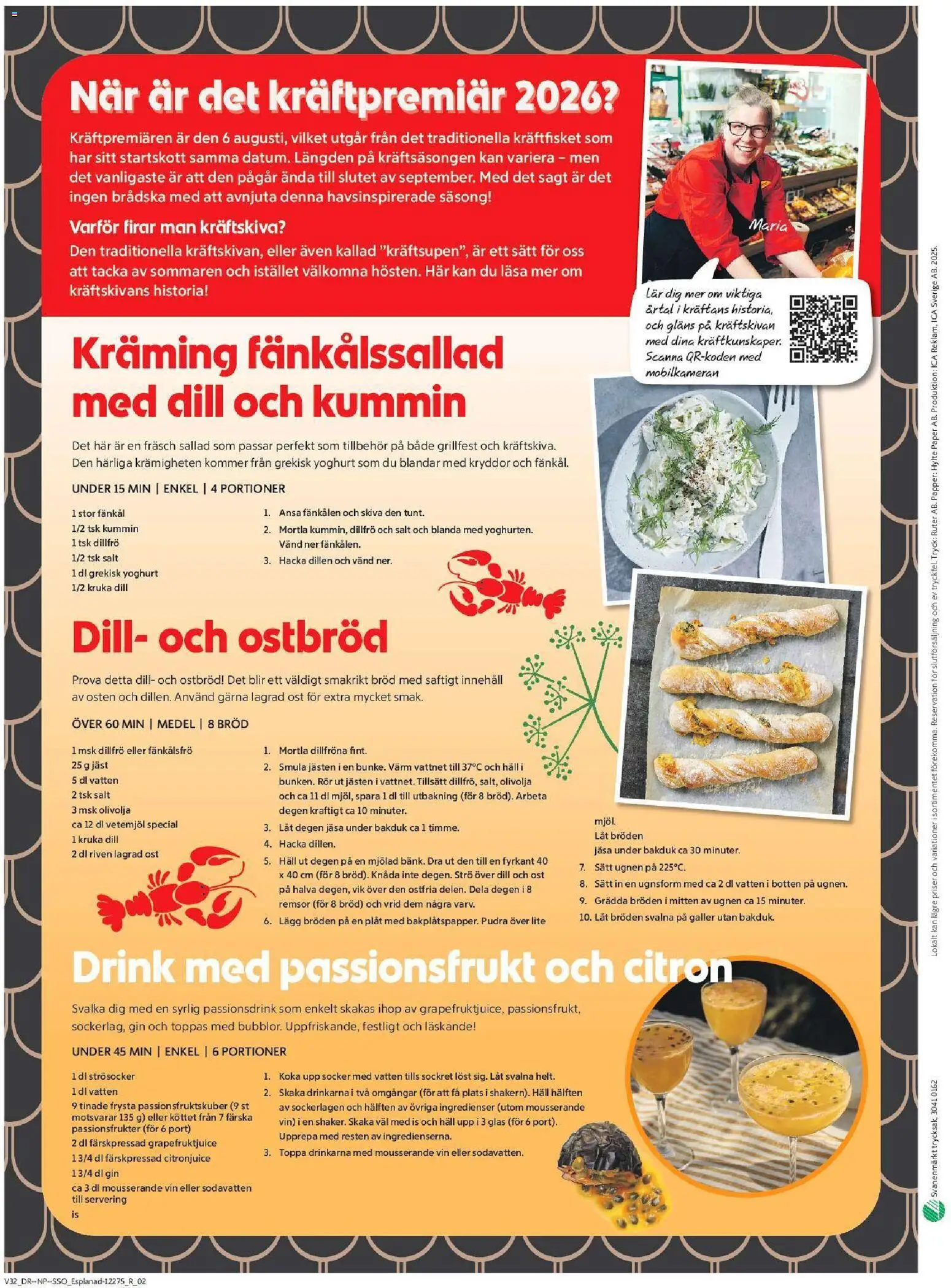 ICA Supermarket reklamblad aktuell från 03/08/2026 | Sida: 10 | Produkter: Galler, Ost, Gin, Citron