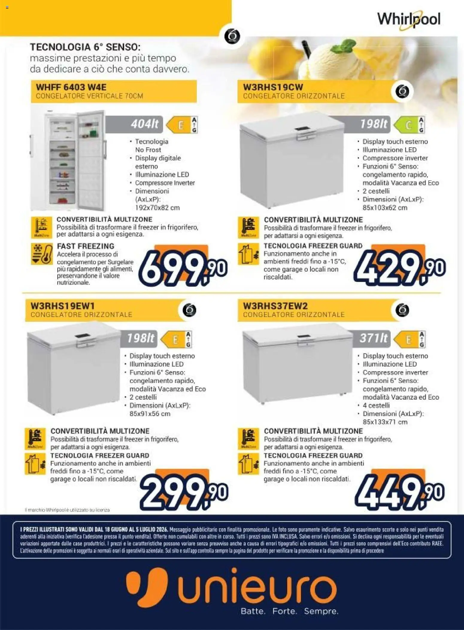 Volantino Unieuro del 18.06.2026 | Pagina: 6