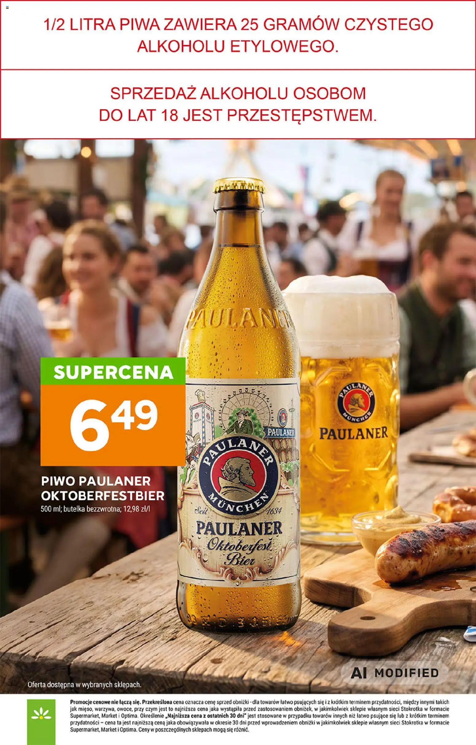 Stokrotka gazetka - Market od 10.09.2026 | Strona: 24 | Produkty: Stokrotka, Piwo
