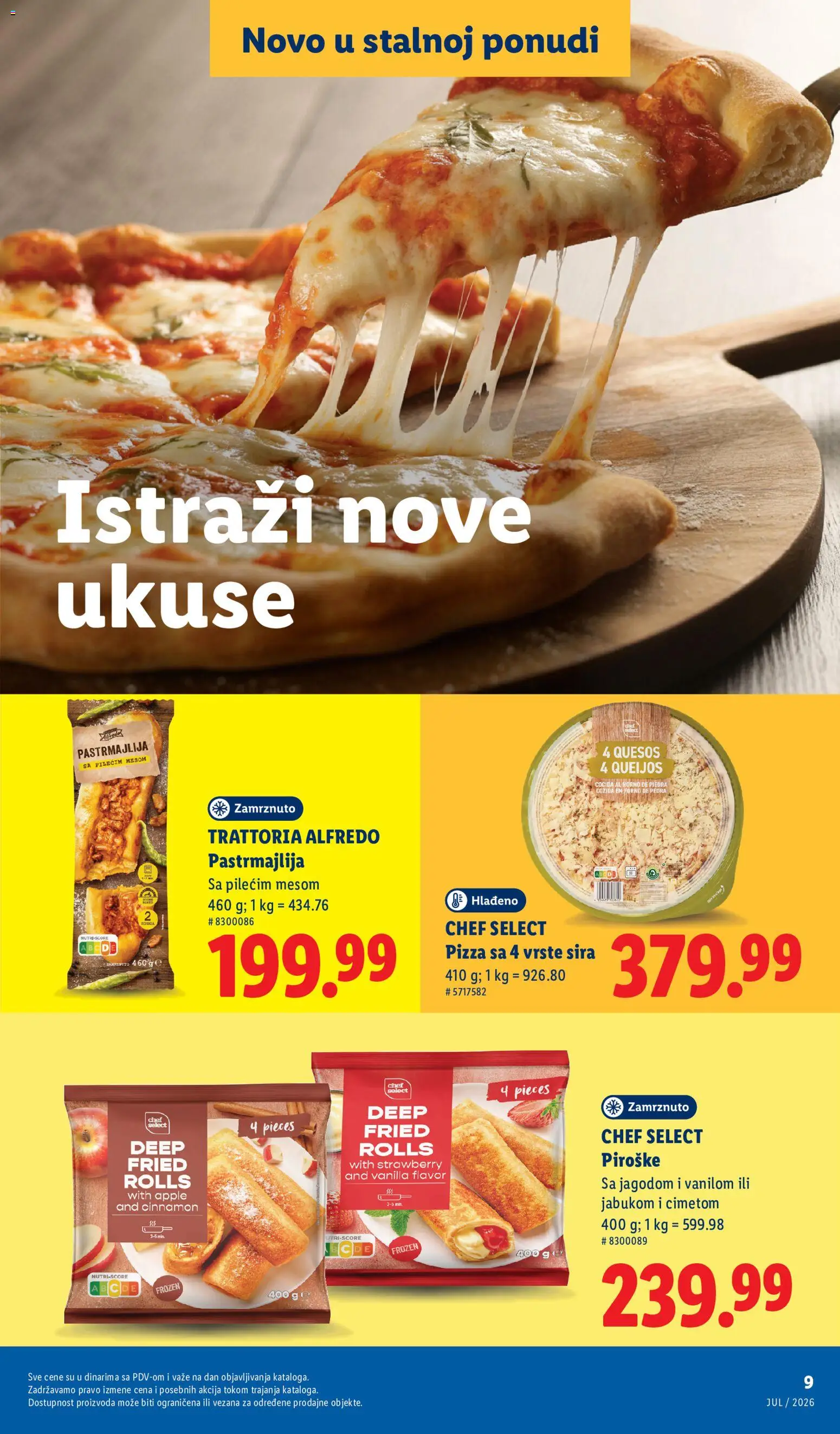 Lidl katalog - važi od 03.08.2026 | Strana: 9