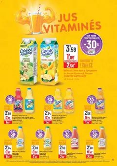 G20 Supermarchés - Prévisualisation de G20 Supermarchés catalogue valide à partir de 01/07/2026 | Page: 3 | Produits: Citron, Citron vert, Jus d'orange, Banane