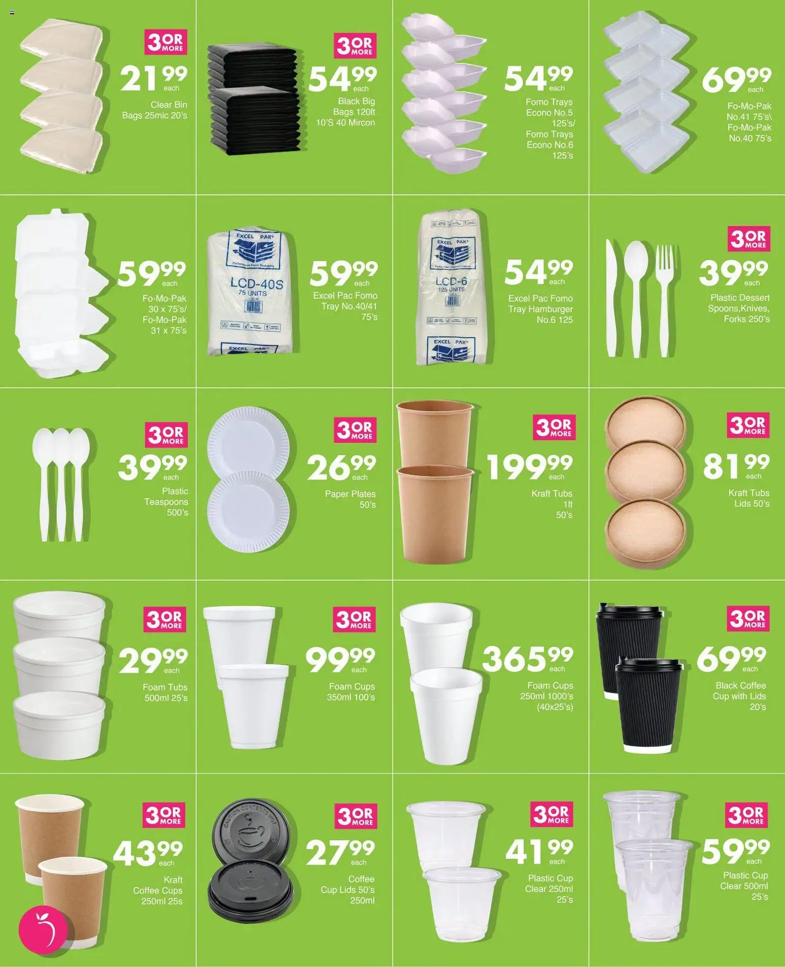 New Save catalogue – valid from 27/07/2026 | Page: 21 | Products: Dessert, Coffee, Paper, Paper plates