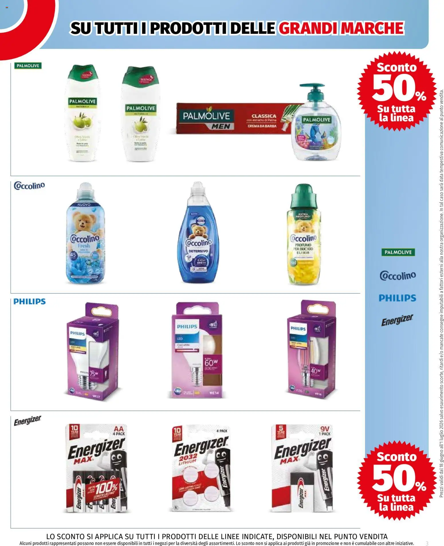 Volantino COOP del 18.06.2026 | Pagina: 3 | Prodotti: Crema