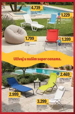 Baštenska ležaljka Lettino Fiso, Baštenska ležaljka - pregled Mega Maxi kataloga - važi od 02.07.2026 | Strana: 18