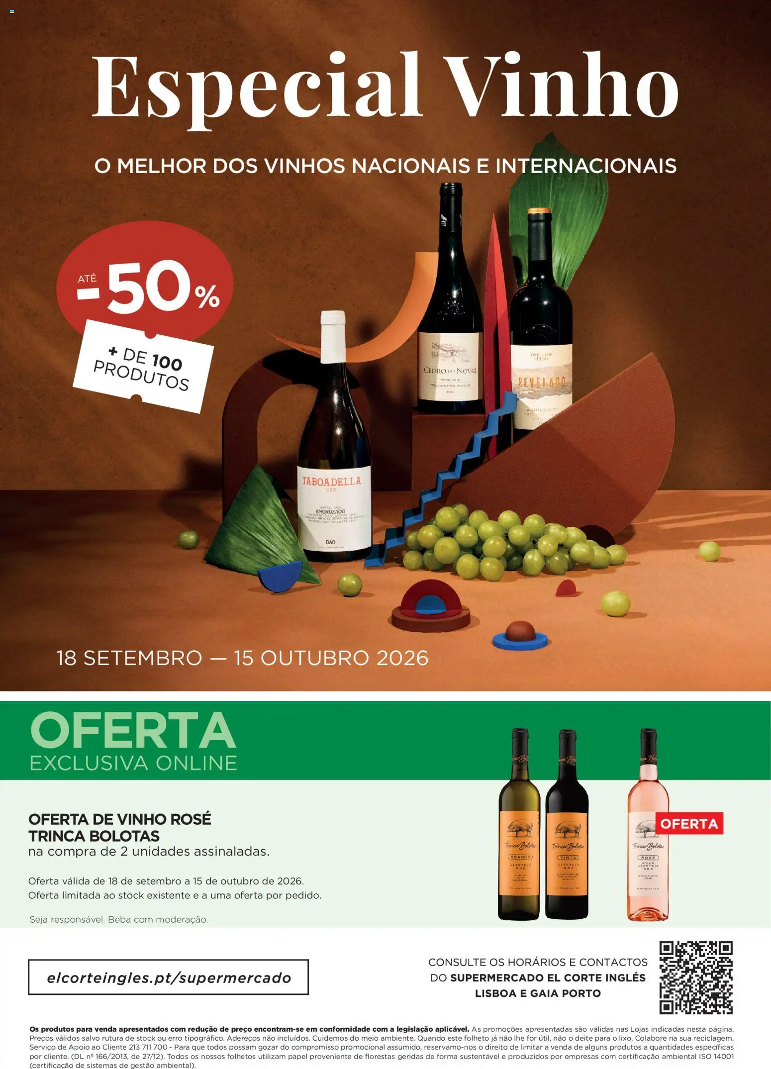 El Corte Ingles folheto │ válido de 18/09/2026 | Página: 30 | Produtos: Vinho rosé, Vinho