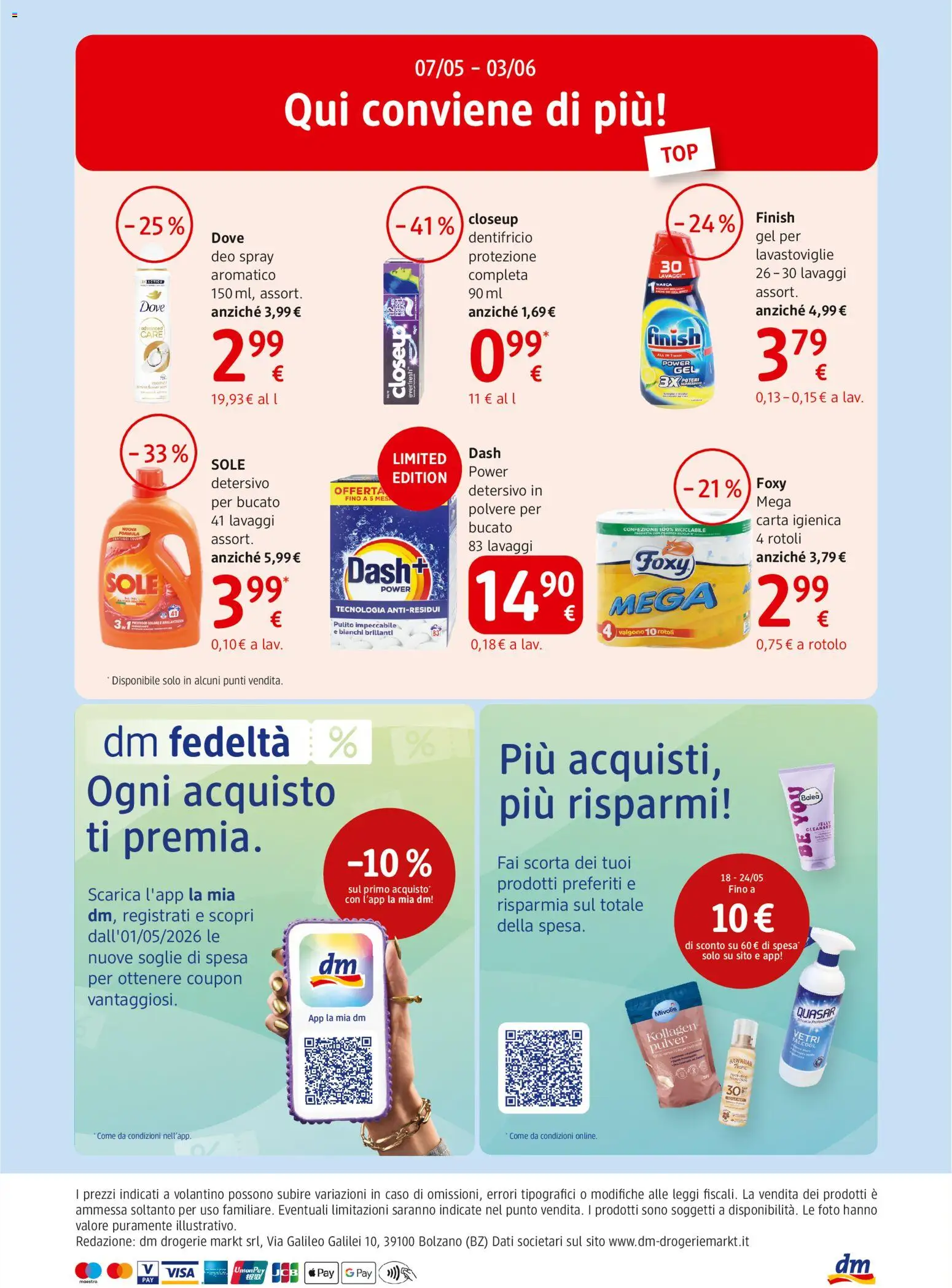 Volantino dm drogerie markt del 07.05.2026 | Pagina: 16