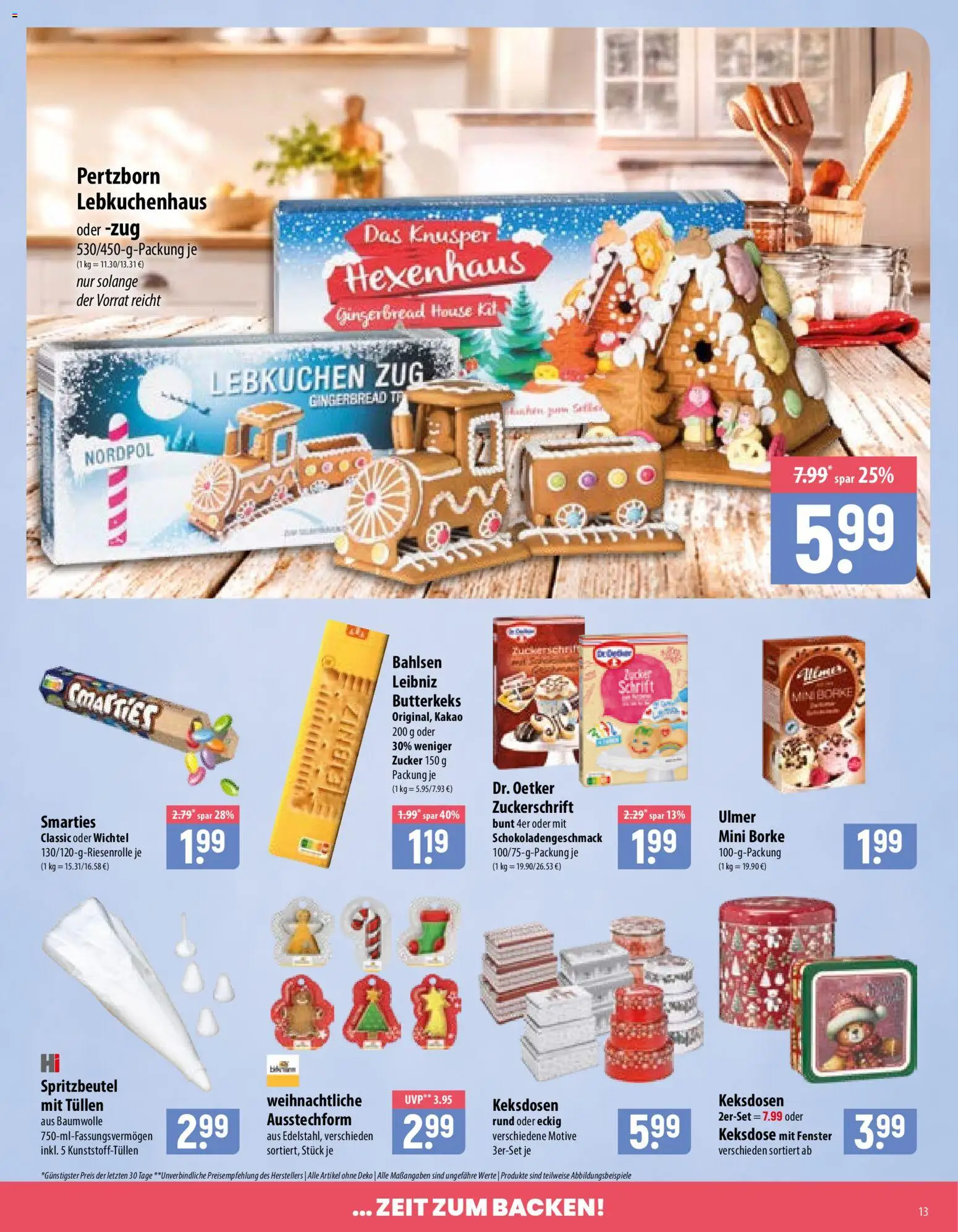 Famila Prospekt – gültig ab 02.11.2026 | Seite: 13 | Produkte: Smarties, Zucker
