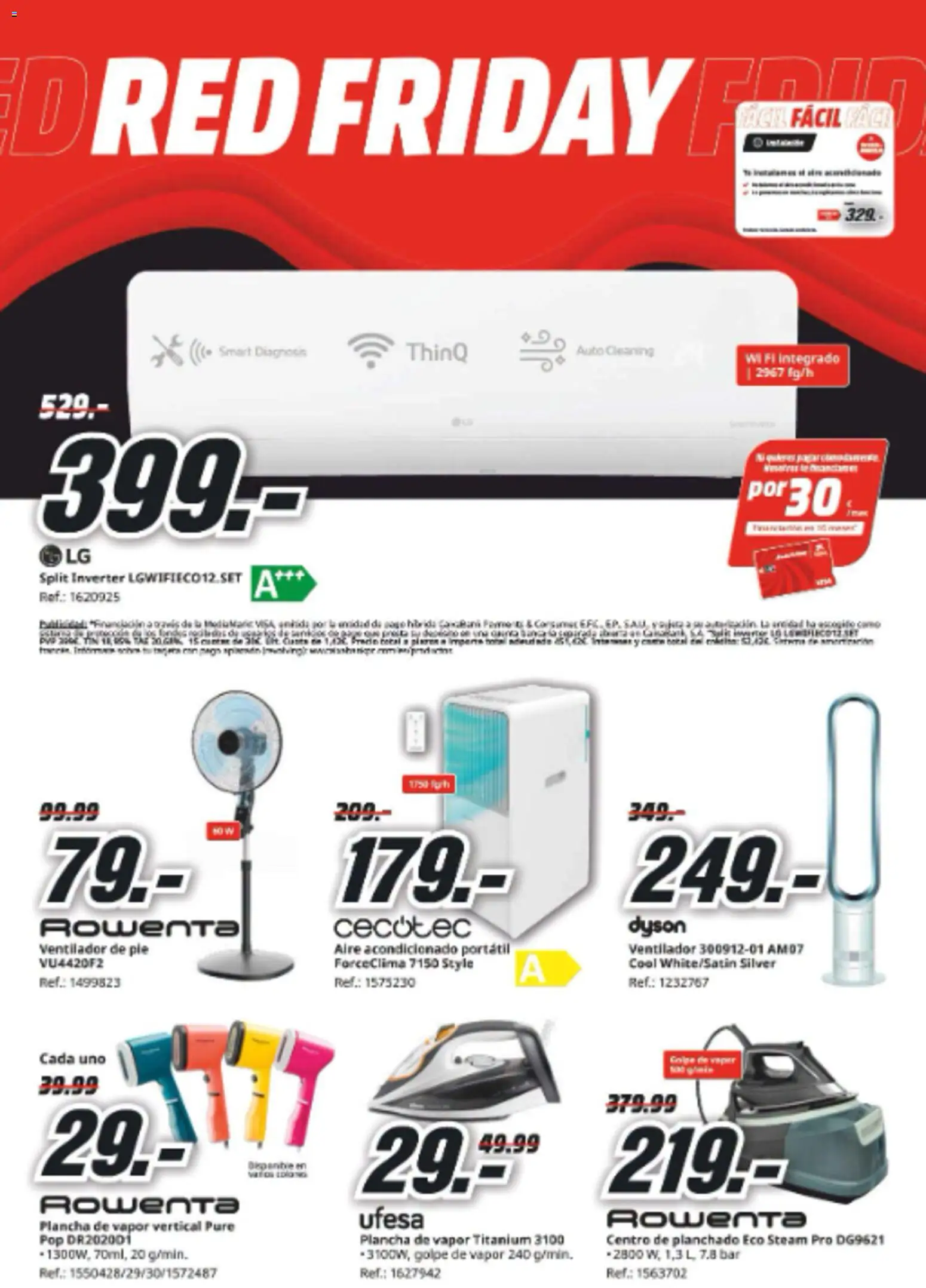 Media Markt folleto │ válido desde el 25/06/2026 | Página: 11 | Productos: Aire acondicionado, Plancha, Ventilador, Ventilador de pie