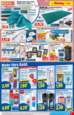 Norma Prospekt ab 01.06.2026 gültig | Seite: 5 | Produkte: Batterien, Öl, Shampoo, Deospray