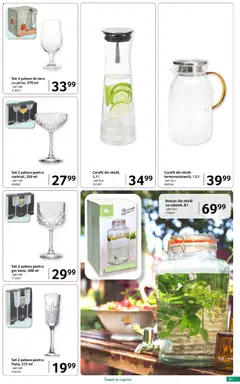 Ofertele Selgros valabile de la 17.04.2026 | Pagină: 51 | Produse: Pahare, Borcan, Carafă, Gin