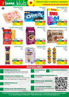 Jager katalog akcije – veljaven od 13.05.2026 | Stran: 13 | Izdelki: Keksi, Hrana za mačke, Pralni prašek, Smetana