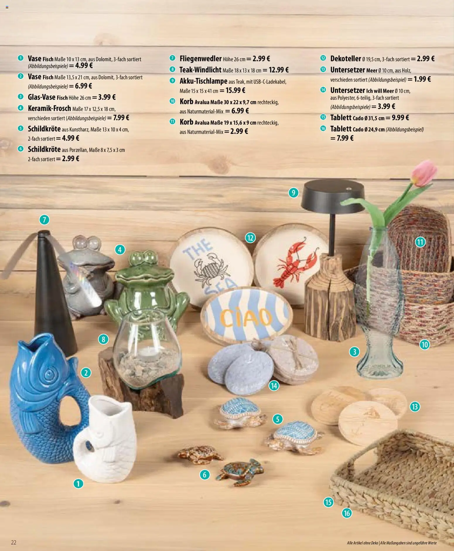 Famila Prospekt 	 – gültig ab 26.05.2026 | Seite: 22 | Produkte: Korb, Vase, Fisch