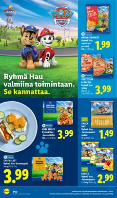 Lidl-mainoslehti voimassa 30/07/2026 alkaen | Sivu: 24 | Tuotteet: Pizza