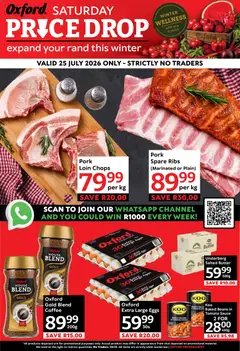 Oxford Freshmarket specials catalogue – valid from 25/07/2026