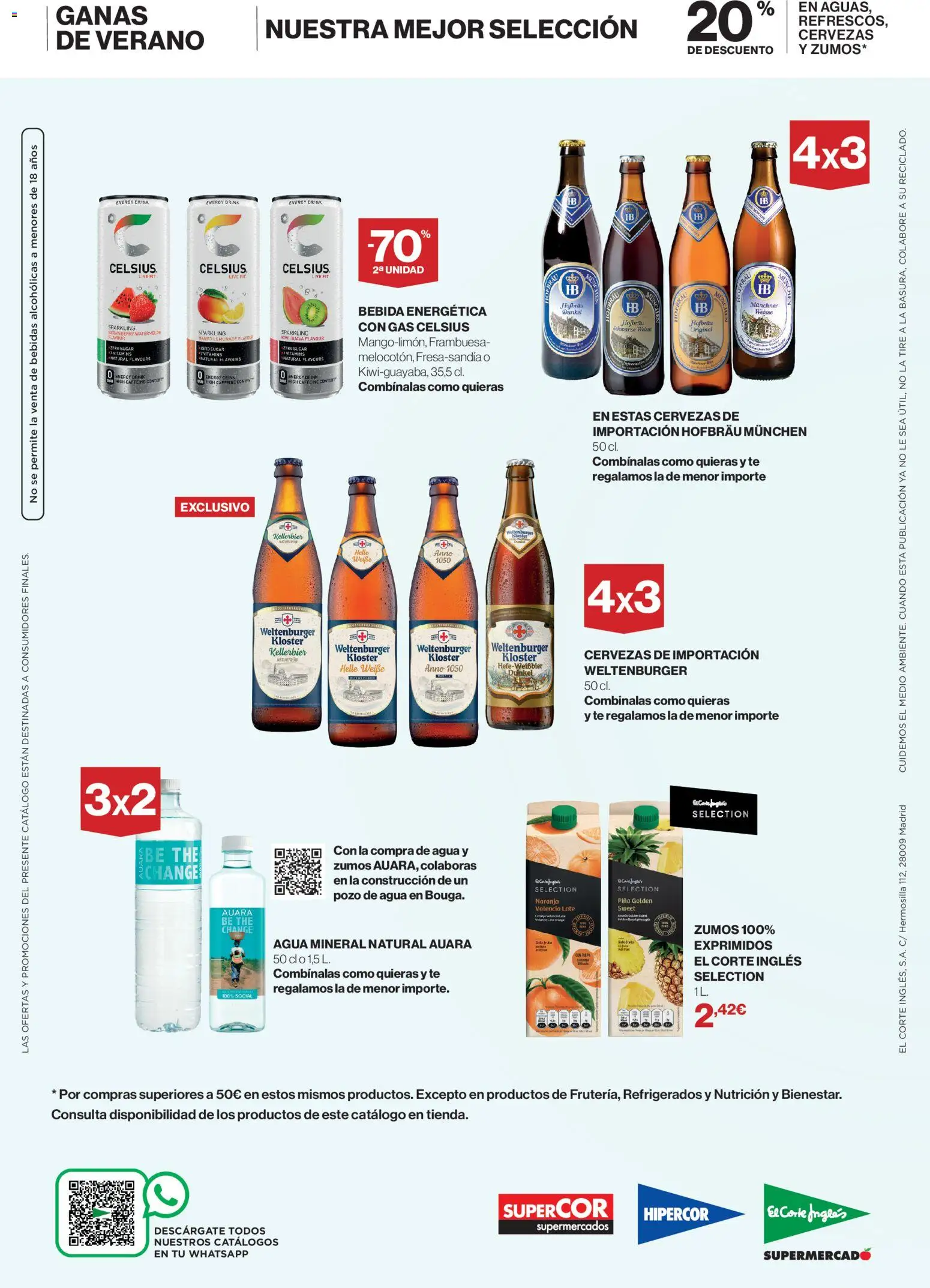 Supercor Canarias │ válido desde el 04.06.2026 | Página: 12 | Productos: Piña, Té, Ρούτερ, Agua mineral