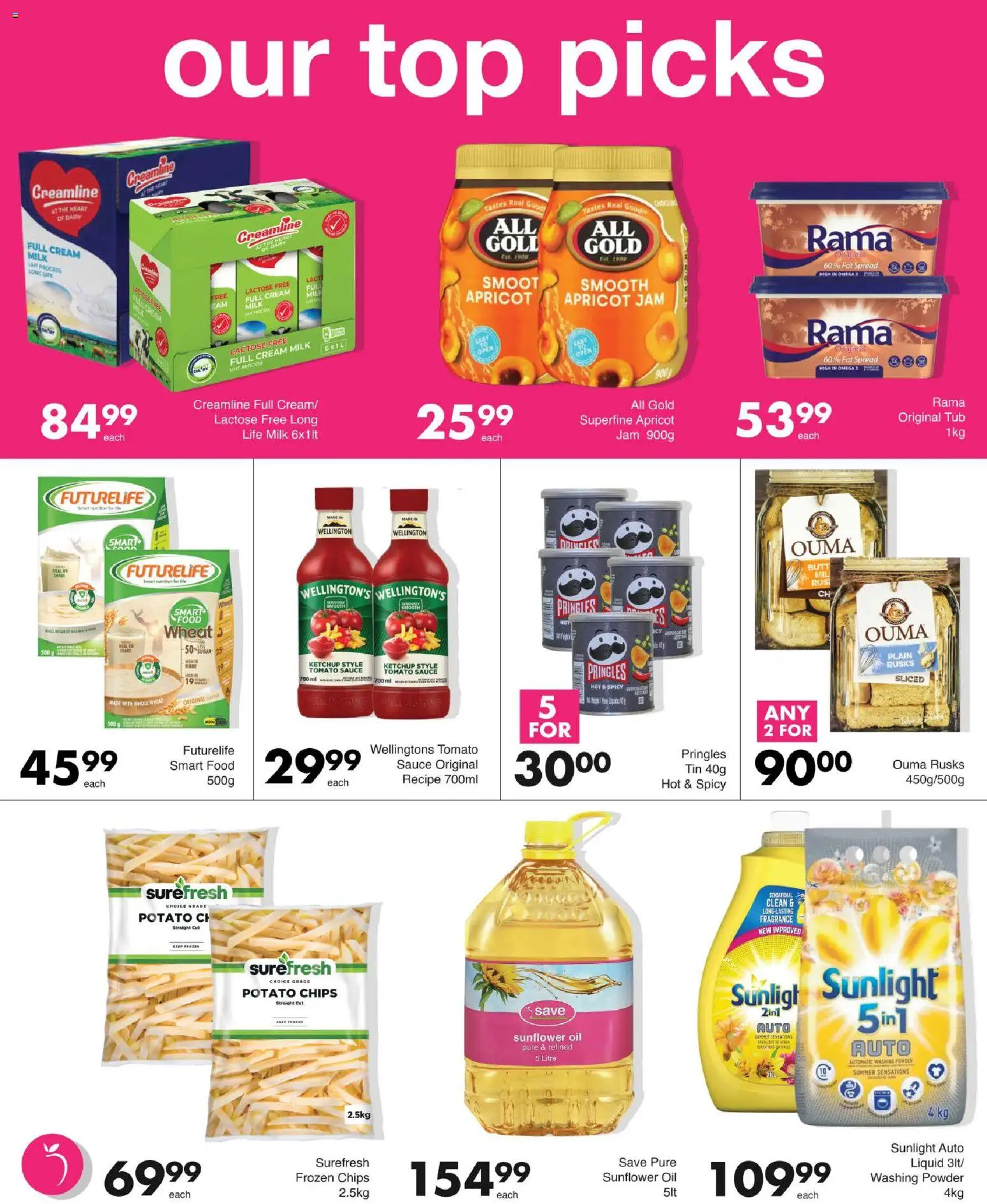 New Save catalogue – valid from 27/08/2026 | Page: 2 | Products: Powder, Chips, Cream, Washing powder