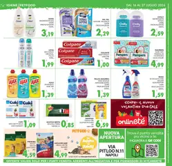 Anteprima del volantino Eté volantino Smarty valido a partire dal 16/07/2026 | Pagina: 12 | Prodotti: Ammorbidente, Detergente, Intimo, Talco