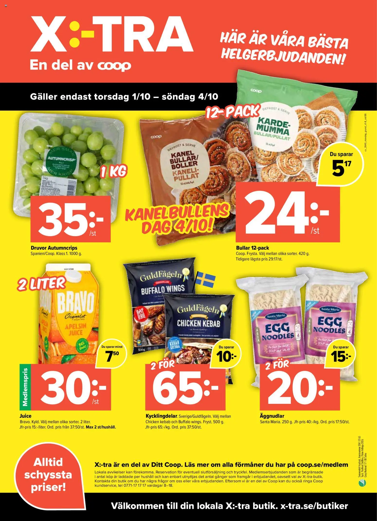 Coop X:-TRA reklamblad aktuell från 28/09/2026 | Sida: 8