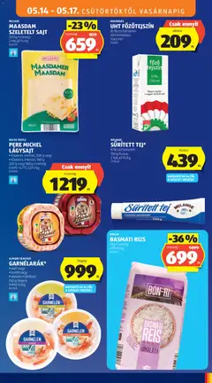 BASMATI RIZS, 1 kg/csomag - amely érvényes a következő dátumtól: 14.05.2026 | Oldal: 13